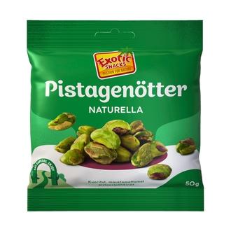 Exotic Snacks Kuoritut Pistaasipähkinät Naturel 50g