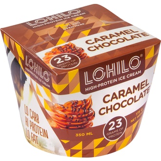 LOHILO 350ml  protjäätelö Caramel Choc