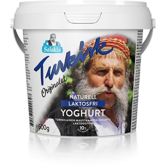 Salakis turkkilainen maustamaton jogurtti 500g laktoositon