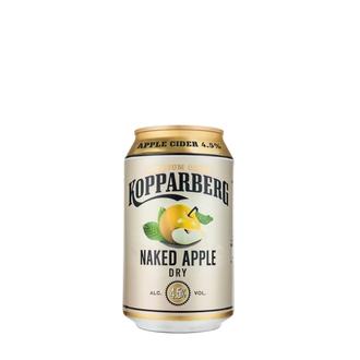 Premium Cider Kopparberg Naked Apple 4,5%, Kuiva omenasiideri tölkki 33cl