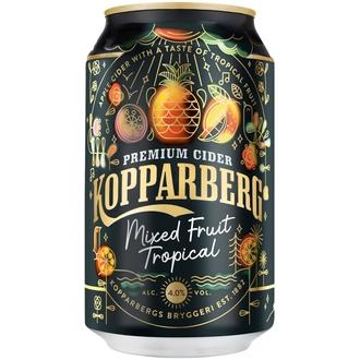 Premium Cider Kopparberg Mixed Fruit Tropical 4,0%, Omenasiideri tölkki 33cl