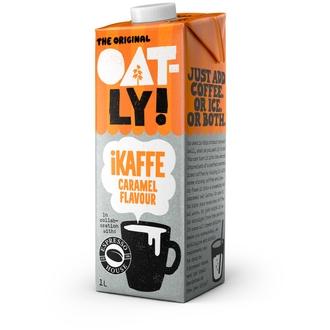 Oatly iKaffe Kaurajuoma kahviin Caramel-maku 1 L UHT