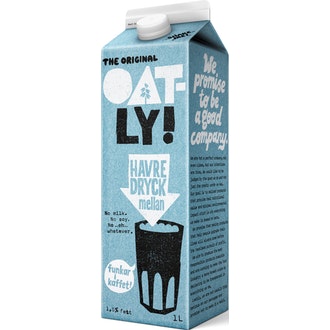 Oatly Kaurajuoma Kevyt Chilled 1L