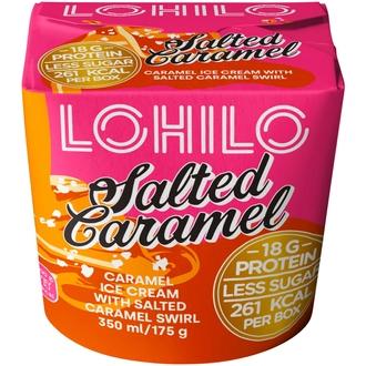 LOHILO Salted Caramel proteiinijäätelö 350ml