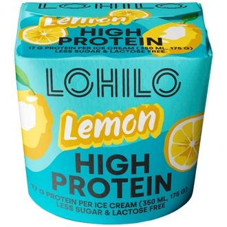Lohilo Lemon proteiinijäätelö  350ml
