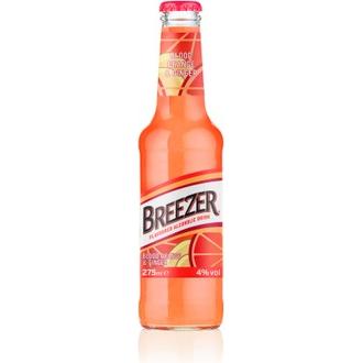 Breezer Veriappelsiini & Inkivääri Maustettu Alkoholijuoma 4 % Lasipullo 0,275 L