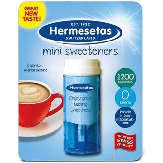 Hermesetas 1200kpl Mini Sweeteners pöytämakeutusainetabletti
