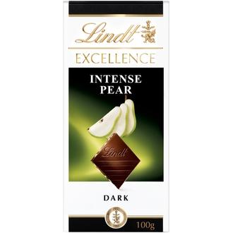 Lindt Excellence Päärynä tumma suklaalevy 100g