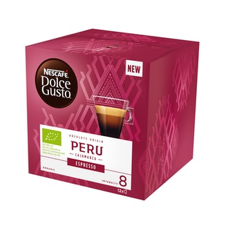 NESCAFE Dolce Gusto 12kaps 84g Espresso Peru luomu