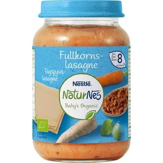 Nestlé Naturnes 190G Luomu Täysjyvälasagne Lastenateria 8Kk