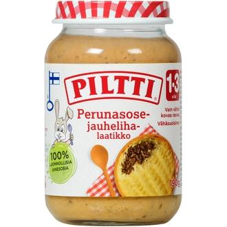 Piltti 190G Perunasosejauhelihalaatikko Lastenateria 1-3V