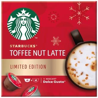 Starbucks Holiday by Nescafé Dolce Gusto Toffee Nut Latte 12 kaps/127.8g