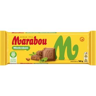 Marabou Mintkrokant  Suklaalevy  160g