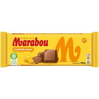 Marabou  Apelsinkrokant  Suklaalevy 160g