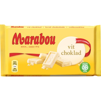 Marabou 185g Valkosuklaa