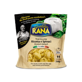 Rana 250g Tortellini Ricotta-juusto & Pinaatti tuorepasta