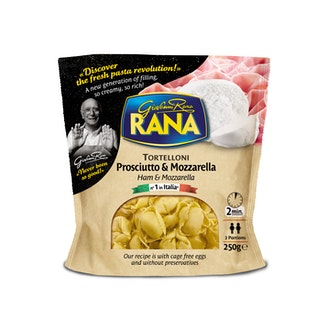 Rana kinkku-mozzarella juusto tortelloni tuorepasta 250g