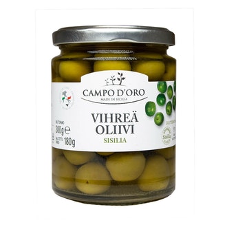 Campo Doro Sisilialainen vihreä oliivi 180g