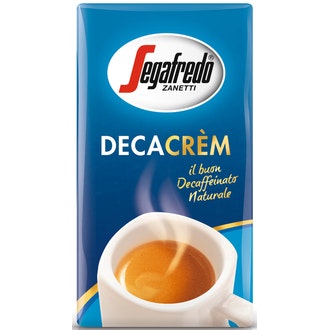 Segafredo Deca Crèm 250g kofeiiniton jauhettu kahvi