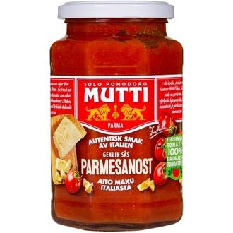 Mutti pastakastike Rossoro-tomaateilla ja Parmigiano Reggiano 400g