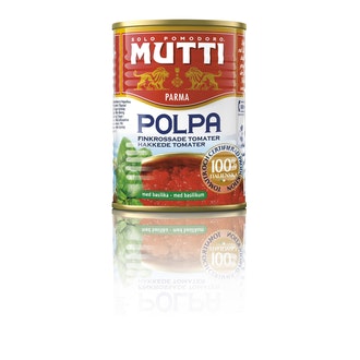 Mutti Polpa basilika hieno tomaattimurska 400g