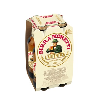 Birra Moretti 4,6% 0,33l 4-pack