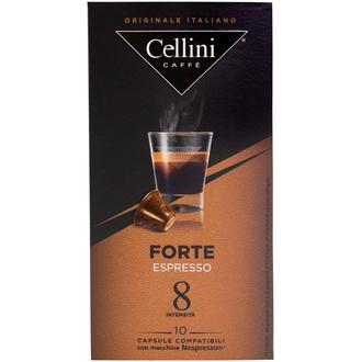 Cellini 10x5g Forte Espresso kahvikapseli