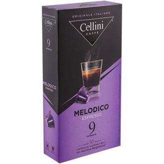 Cellini 10x5g Melodico Espresso kahvikapseli