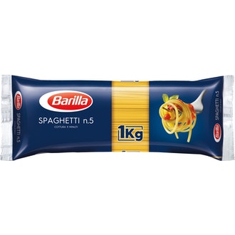 Barilla Spaghetti n.5 durumvehnästä valmistettu pasta 1kg