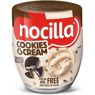 Nocilla Cookies & Cream hasselpähkinälevite 180g