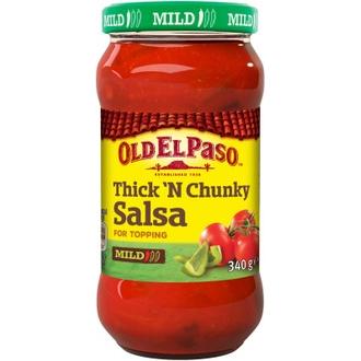 Old El Paso Thick and Chunky Salsa Mild 340g