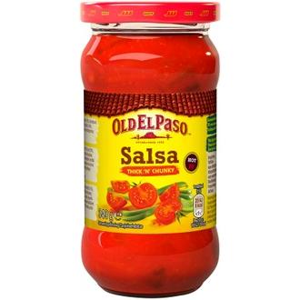 Old El Paso 340g Thick and Chunky Original Salsa Hot