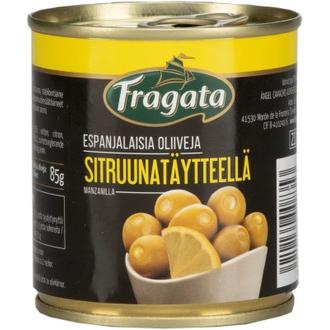 Fragata espanjalaisia oliiveja sitruunatäytteellä 200/85g