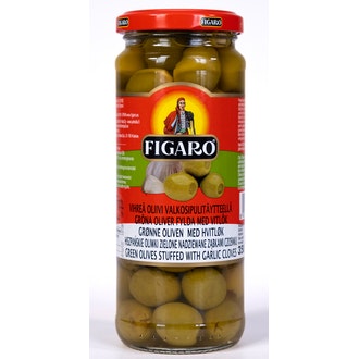 Figaro oliivi 345/190g valkosipulitäyte