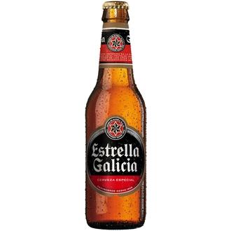 Estrella Galicia 5,5% 33cl pullo olut Hijos De Rivera