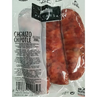 Palcarsa Chorizo Grill Chipotle raakamakkara 200g
