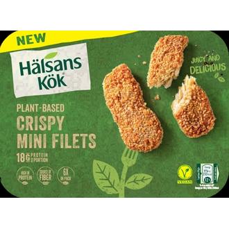 Hälsans Kök Crispy Mini Fillets 285g vegaaniset soija-vehnäproteiinipalat