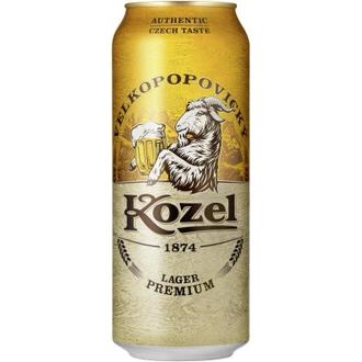 Velkopopovicky Kozel Premium 4,6% 0,5 l tlk olut