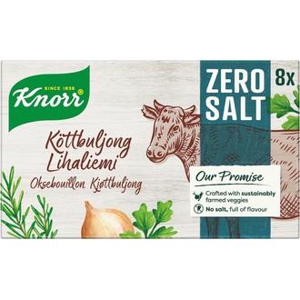 Knorr Liemikuutio Zero Salt Liha 8X9g