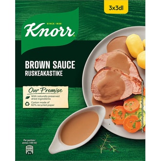 Knorr Ruskeakastike Kastikeaines 3x22g