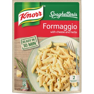 Knorr Formaggio juustopasta Spaghetteria Juustoa ja yrttejä 157 g 2 annosta