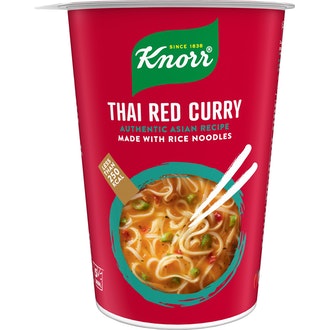 Knorr Asian Rice Noodle Pot Thai Red Curry 69g