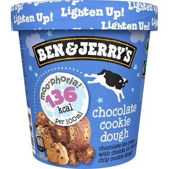 BEN&JERRY\'S Ben & Jerry\'s jäätelö Moo-phoria Chocolate Cookie Dough 465ml/293g