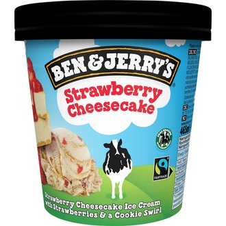 Ben&Jerry\'s jäätelö 465ml/416g Strawberry Cheececake