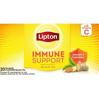 Lipton Yellow Label musta tee Immune Support 20 ps RFA