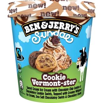 Ben & Jerry\'s Sundae Cookie Vermont-ster Jäätelöjälkiruoka 427 ML