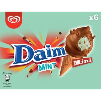 Daim Mint Mini Jäätelö Monipakkaus 510ml/324g 6 kpl