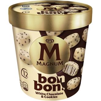Magnum Bonbon White Chocolate & Cookies Jäätelö Monipakkaus 204ml/168g 12 kpl
