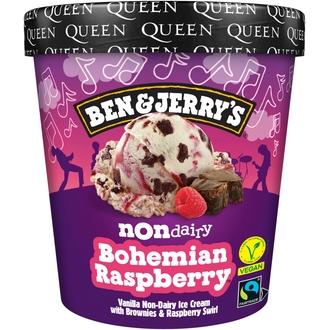 Ben & Jerry\'s  Non-Dairy Bohemian Raspberry Jäätelö  465ML/401G