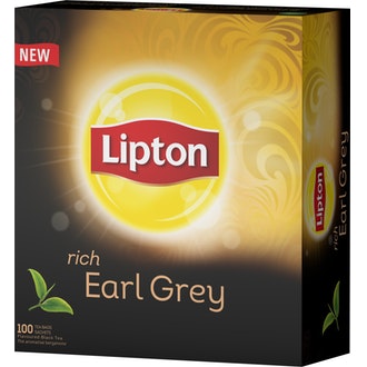 Lipton 100ps Earl Grey musta tee